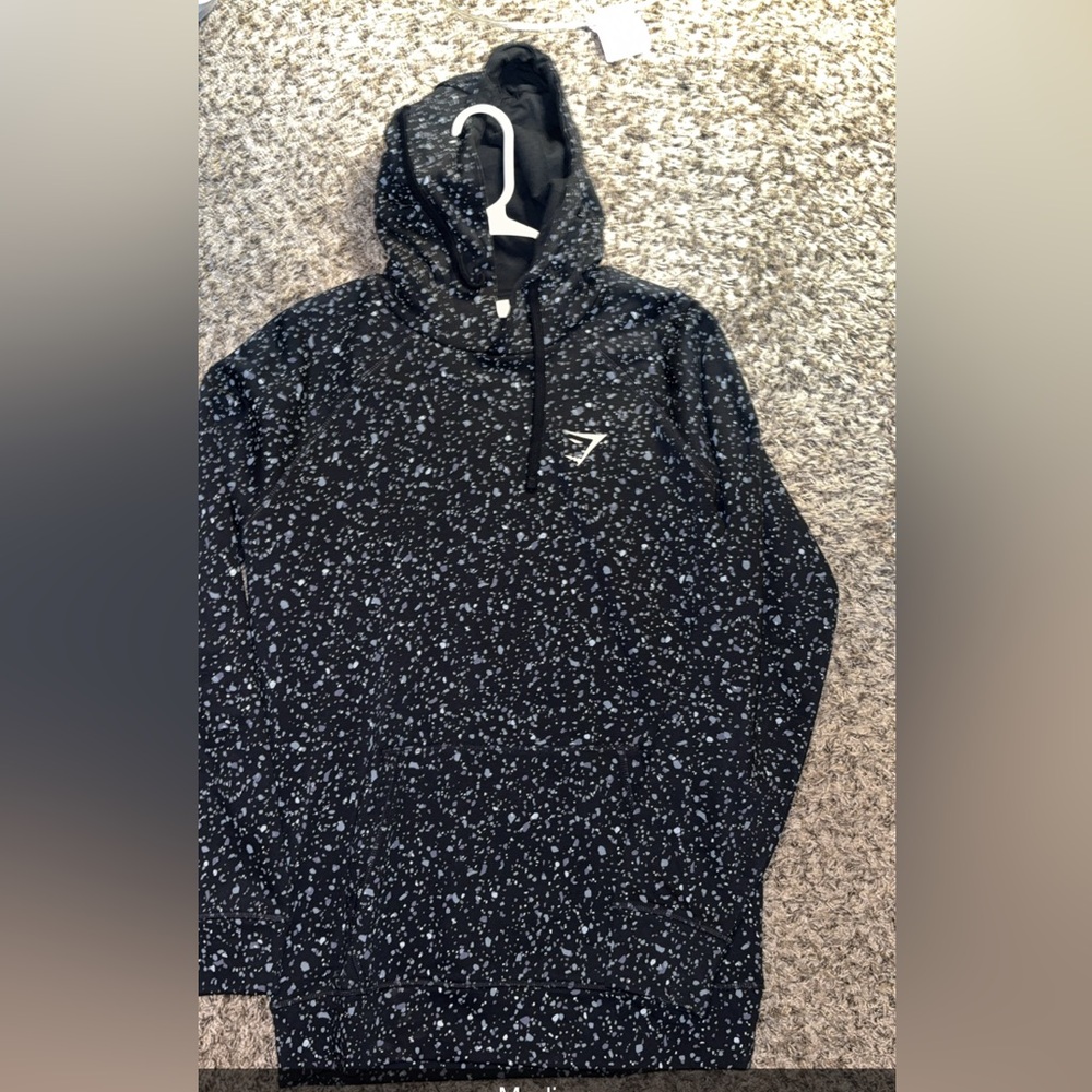 Gymshark Black and White Speckled Men's Sweater